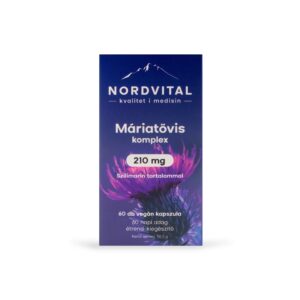 Nordvital Máriatövis komplex 210 mg 60 db kapszula